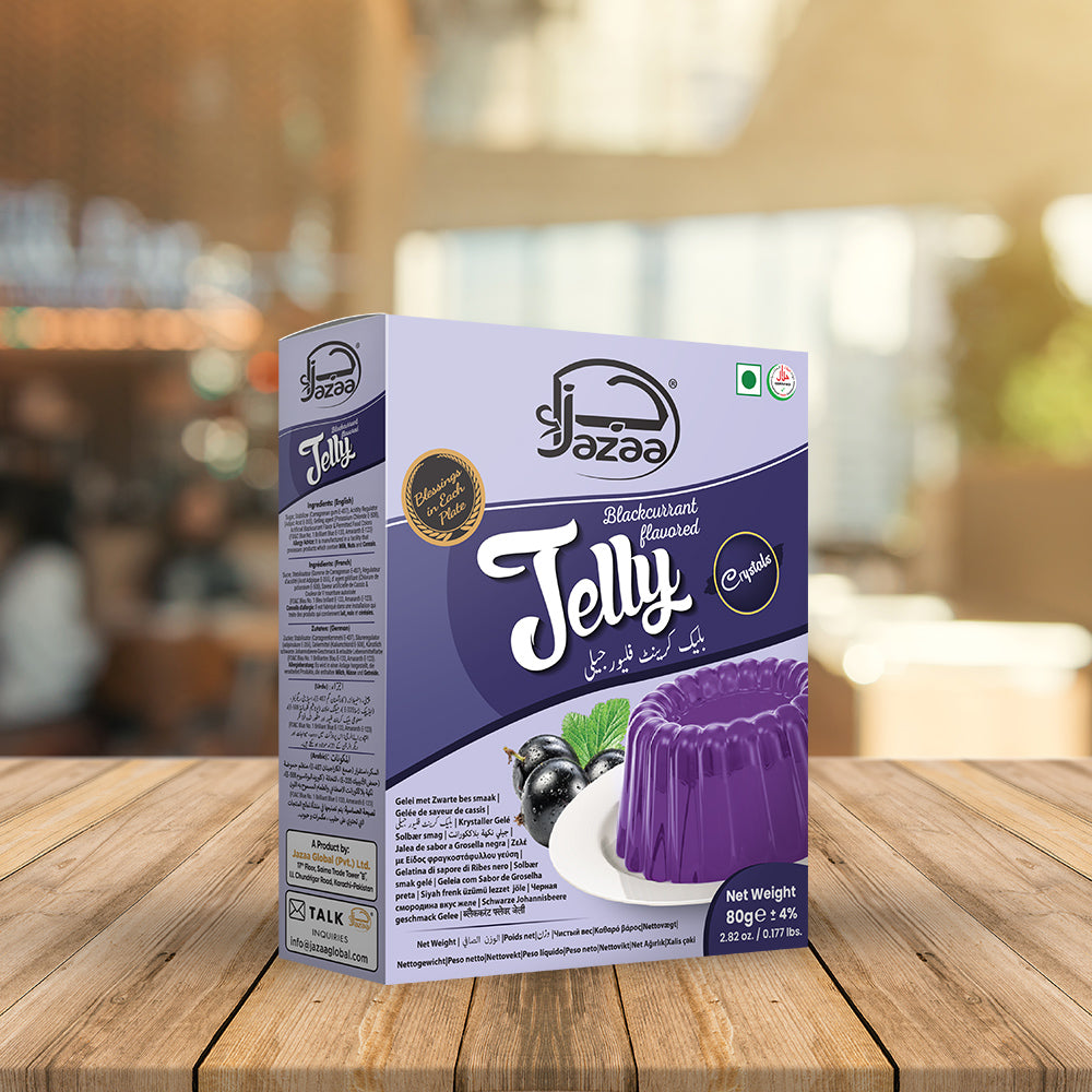 Blackcurrant Flavor Jelly 80 gm